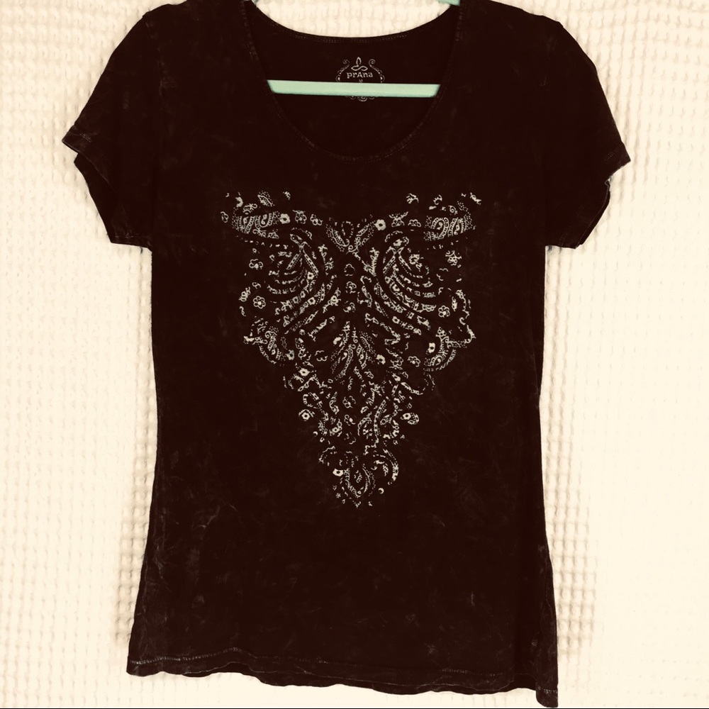 Prana Black  Damask T01009